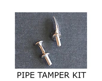 Pipe Tamper DIY Kit. 1 Pair.