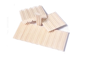Balsa Wood Pipe Filters 20 pack. 9mm x 40mm