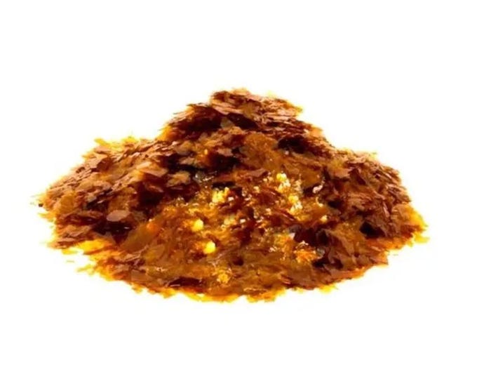 BLONDE SHELLAC FLAKES 1 Oz 28 Gr