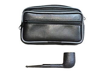 GENUINE LEATHER pipe/tobacco POUCH