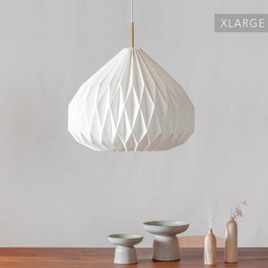 Modern Pendant Lamp w/Ceiling Canopy / Mid Century Style