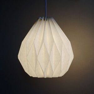 Small Origami Lamp / Plug-in Hanging Lamp image 3