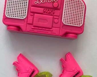 vintage barbie radio
