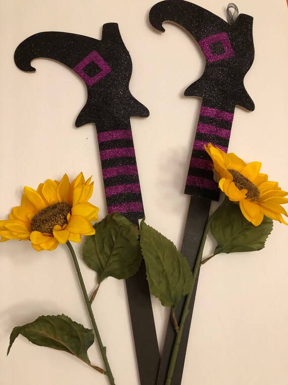 Witch Legs Witch Shoes Witch Feet Porch Decor Yard Etsy