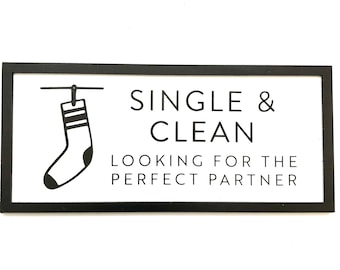 Laundry Room Sign,Laundry Room Decor,Laundry Sign,Laundry,Laundry Room, Sign for Home, Funny Signs, Single, Socks, Missing Pieces, Laundry