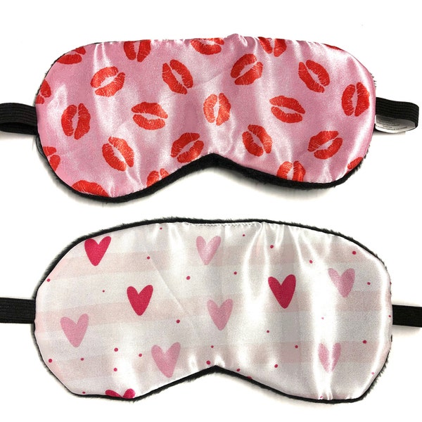 Heart Sleep Mask Etsy