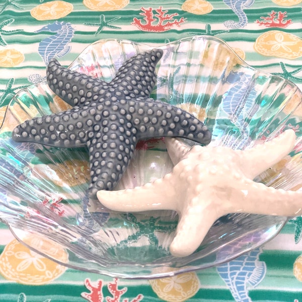 Ceramic Star Fish,Coastal Decor,Star Fish Decor,Star Fish Shells,Star Fish Wedding, Topper,Star Fish Ornament,Starfish Bowl,Beach Decor