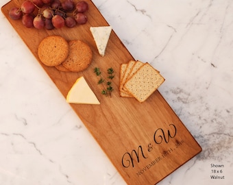 Custom Charcuterie Board, Personalized Cheese Board, Wedding Gift For Couple, Bridal Shower, Engagement Present, Couple Gifts, Anniversary