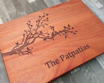 Custom Cutting Board, Valntine's Day, Personalized Wedding Gift, Engagement Gift For Couple, Engraved Wood Anniversary, Housewarming Gift