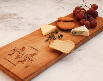 Custom Charcuterie Board, Personalized Cheese Board, Engagement Gift for Couple, Wedding Gift, Housewarming, Anniversary, Bridal Shower