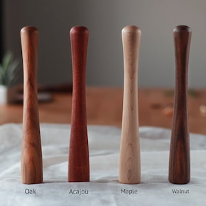 Wood Cocktail Muddler - Engraved Gift for Men - Wood Muddler for Mojitos - Barware Gift for Groomsmen - Bartender Gift - Mixologist Gift