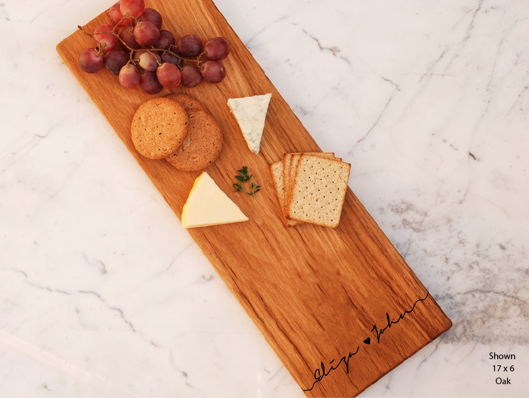 Plateau de Fromage Personnalisé, Cadeau Mariage Pour Couple, Fiançailles, d'entreprise, Pendaison Cr