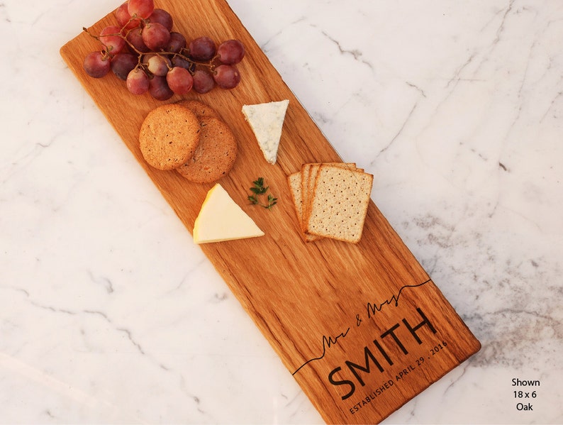 Custom Cheese Board Personalized Charcuterie Board Wedding Etsy UK