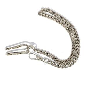 Vintage Watch Chain, Stainless Steel Watch Chain