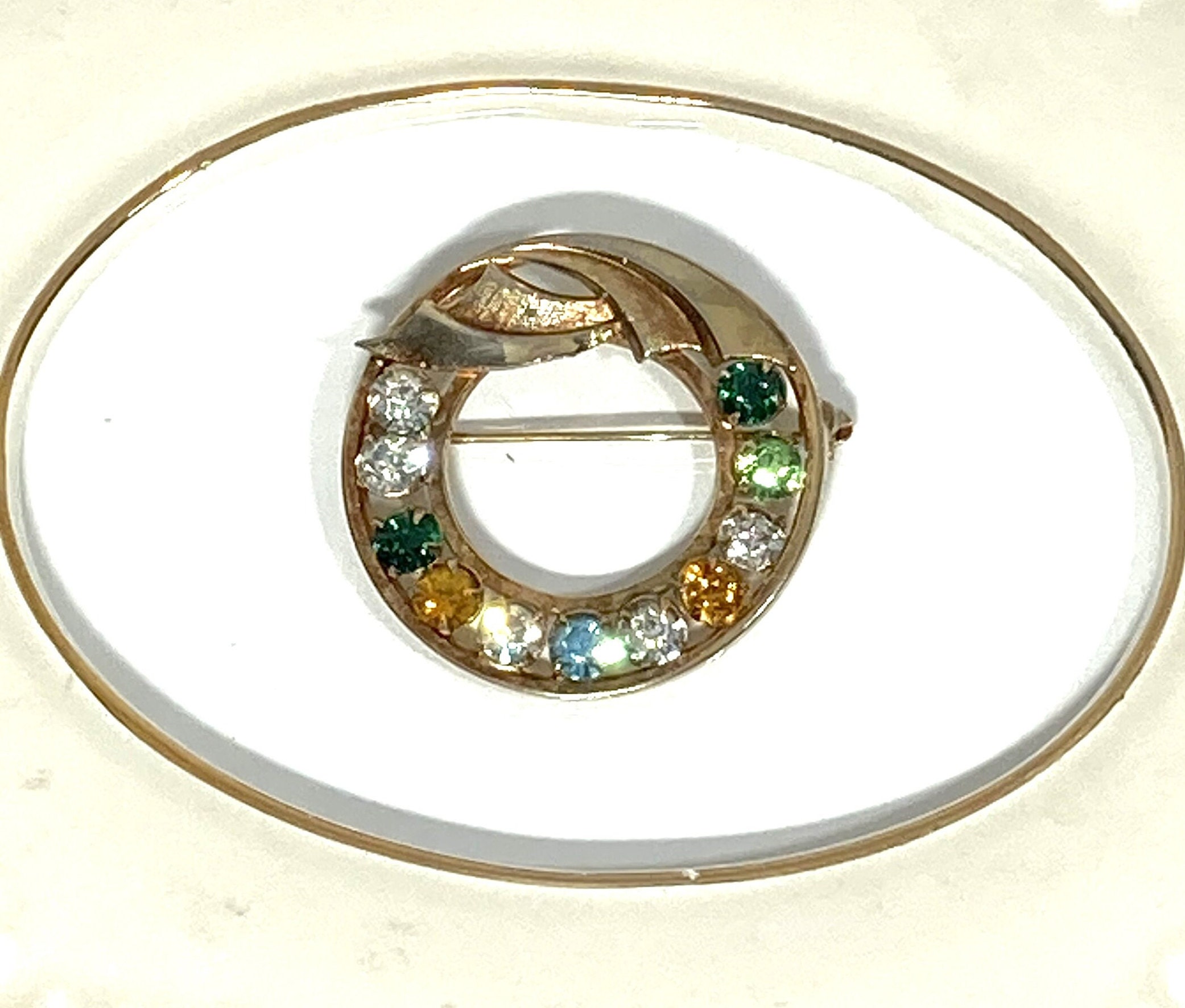 Birthstone Brooch Etsy Canada
