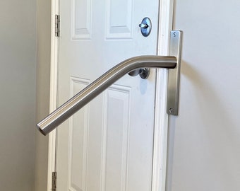 1 Step 2 Step 3 Step Handrail, 1.5" Stainless Steel and Aluminum Options