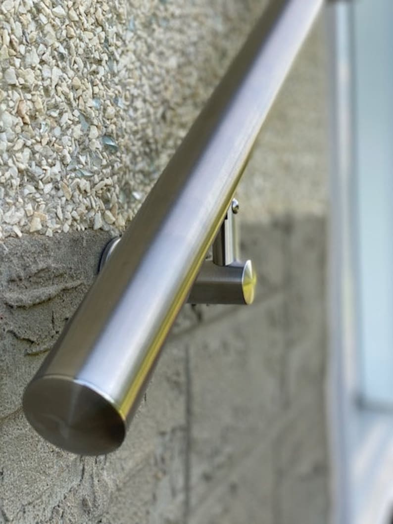 HANDRAIL KIT Stainless Steel 3 Ft to 18 Ft Cnc machined Etsy