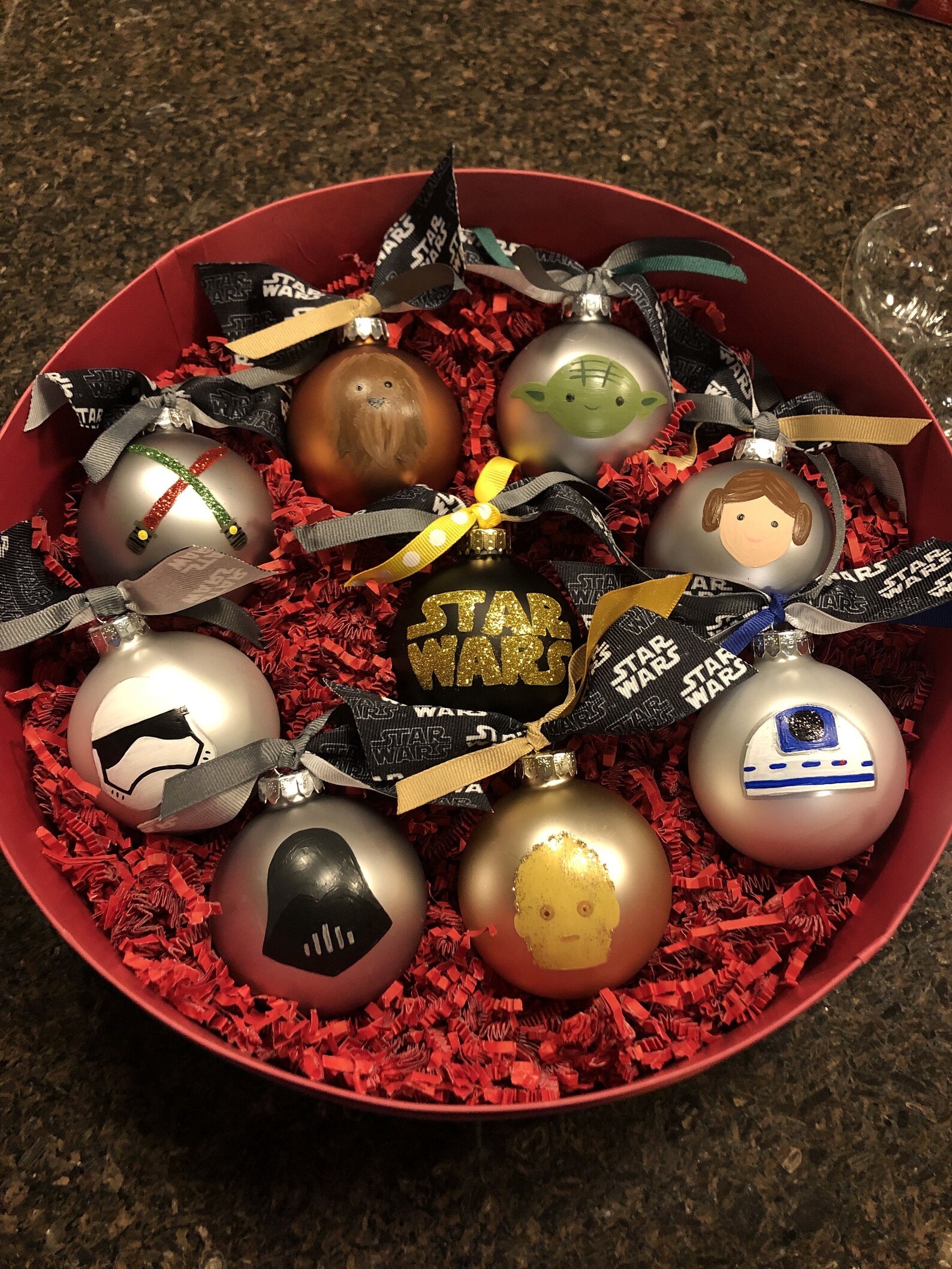Star Wars Inspired Ornament Set Etsy