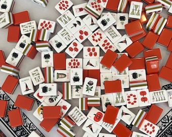 Limited Edition Halloween Mahjong Tiles – Spooky American Mahjong Set