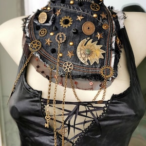 TIME'S KEYS Necklace Steampunk Rave, Burning Man