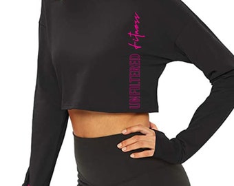 Unfiltered fitness crop long sleeve - 3 styles