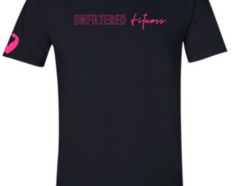 Camiseta unisex fitness sin filtrar