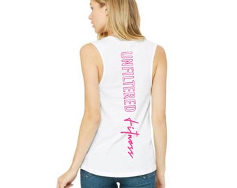 Unfiltered Fitness women's muscle tank