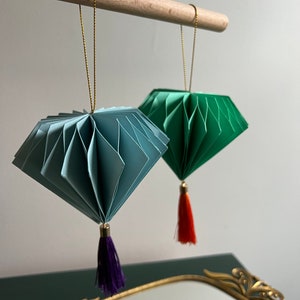 Honeycomb ornaments