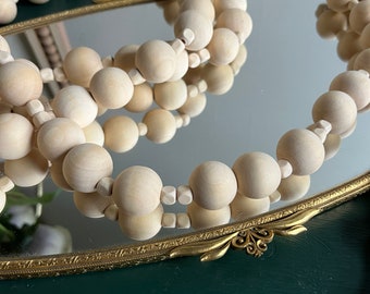 Wooden Bead Garland