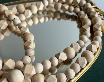 Wooden Bead Garland