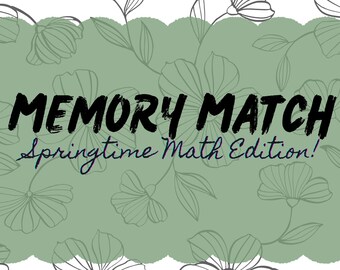 Memory Match- Counting Game