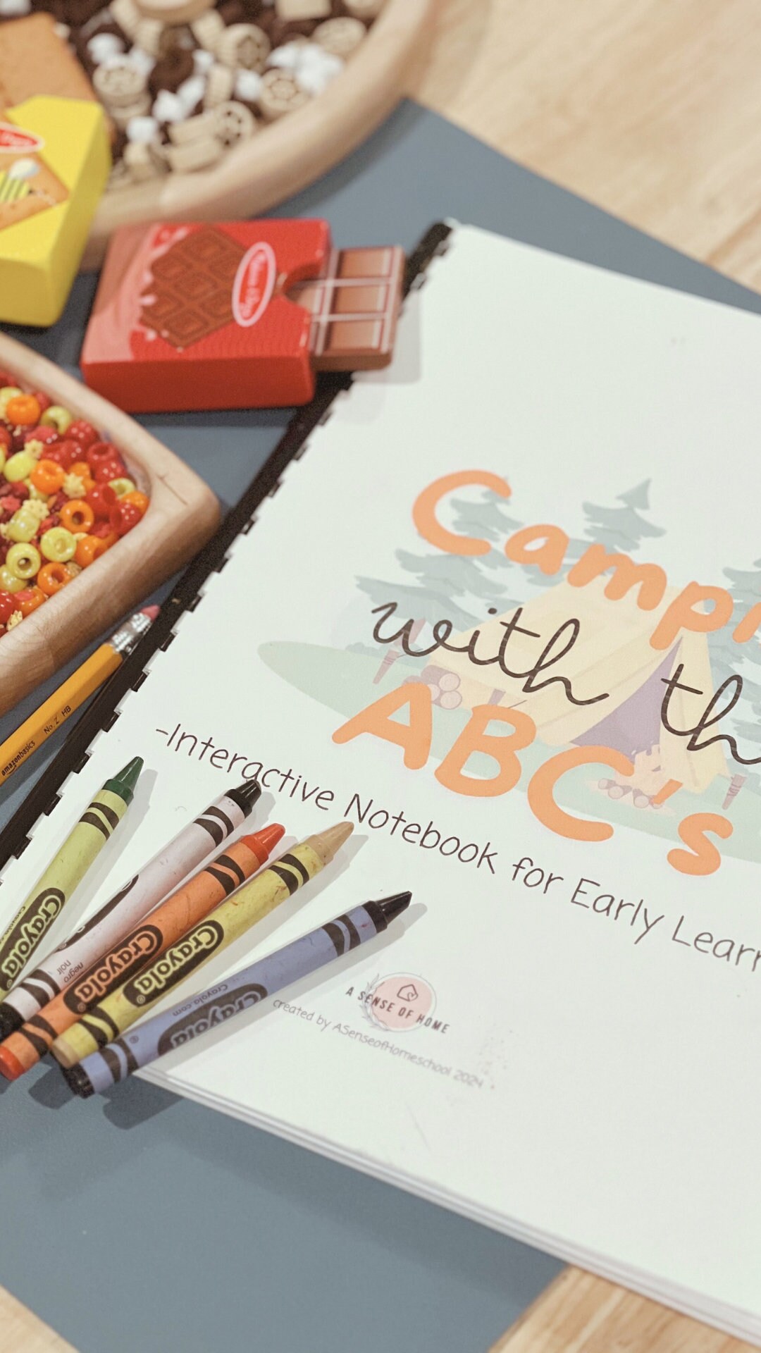 Interactive Notebook, Printables, Notebook, Camping Unit - Etsy