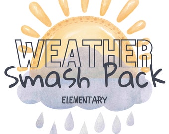 Weather Unit, Weather Studies, Elementary Skill Sheets, Spring Learning