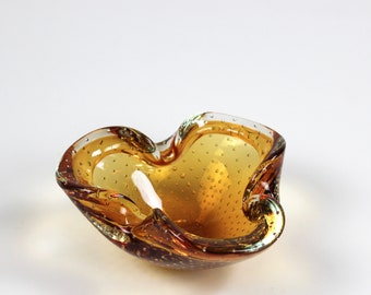 Murano Glass Bowl, 60s, Galliano Ferro Italy