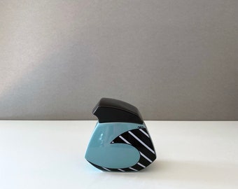 Rosenthal Flash Frisco sugar bowl by Dorothy Hafner, Memphis style