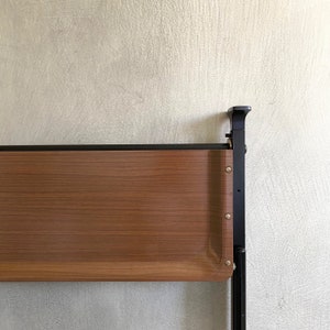 Vintage Servierwagen, Barwagen, Trolley, Teewagen, Rolltisch Braun, 60er 70er Jahre Germany