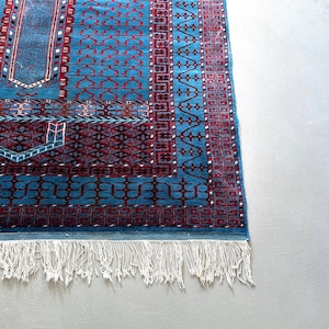Vintage wool carpet, Pakistan, oriental carpet