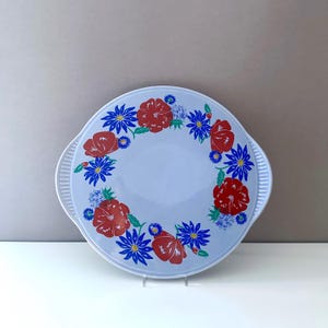Vintage cake plate, cake plate, cake plate, Staffel Stoneware Germany
