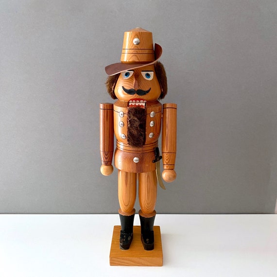 Vintage Nussknacker Nussknacker Holz Musketier Etsy