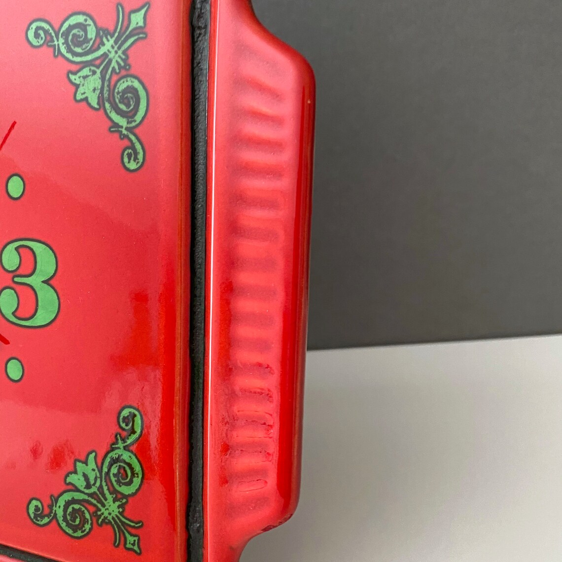 Vintage Kienzle Wanduhr rote Keramikuhr 70er Jahre Uhr | Etsy