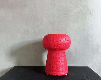 Pop art table lamp by Francolight, champagne cork lamp
