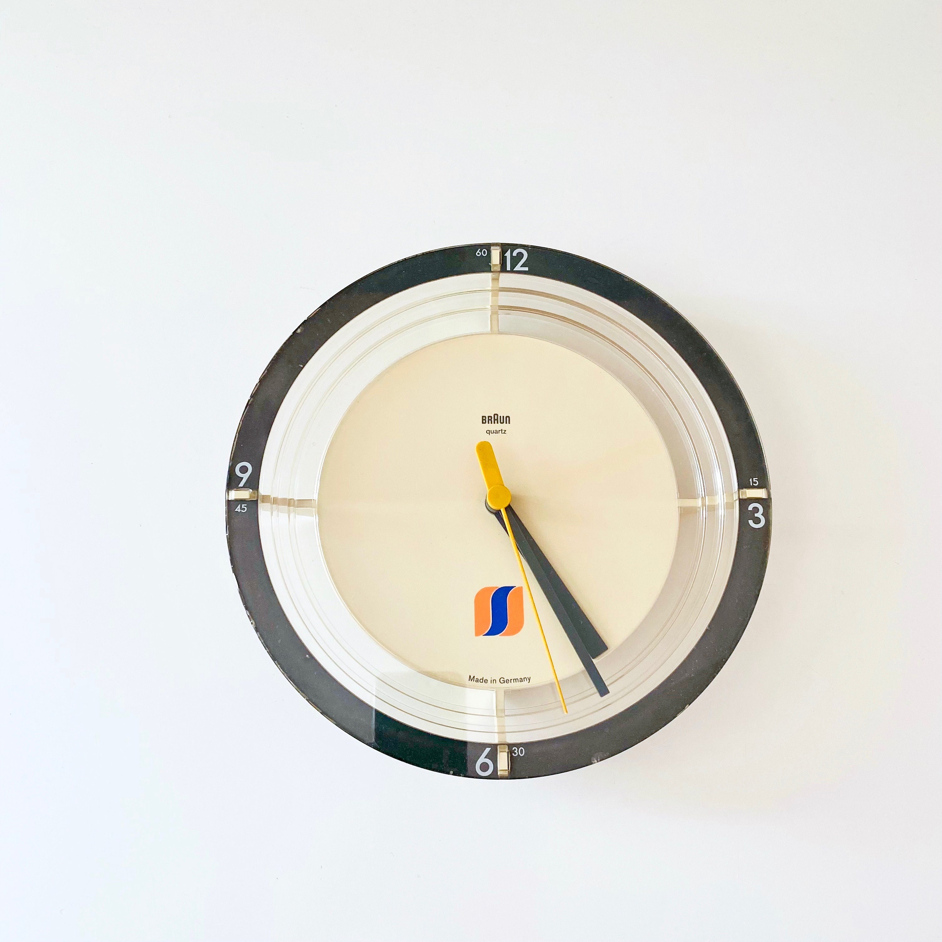 Vintage Wall Clock Braun ABW 21, Dietrich Lubs - Etsy Denmark