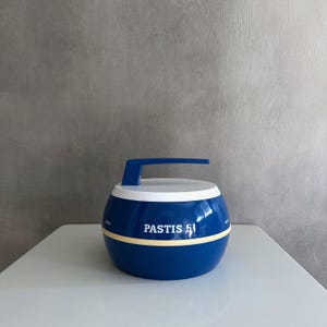 Large Pastis 51/ Pernod 45 ice cube container, ice cooler, ice bucket, bar accessories, vintage gift