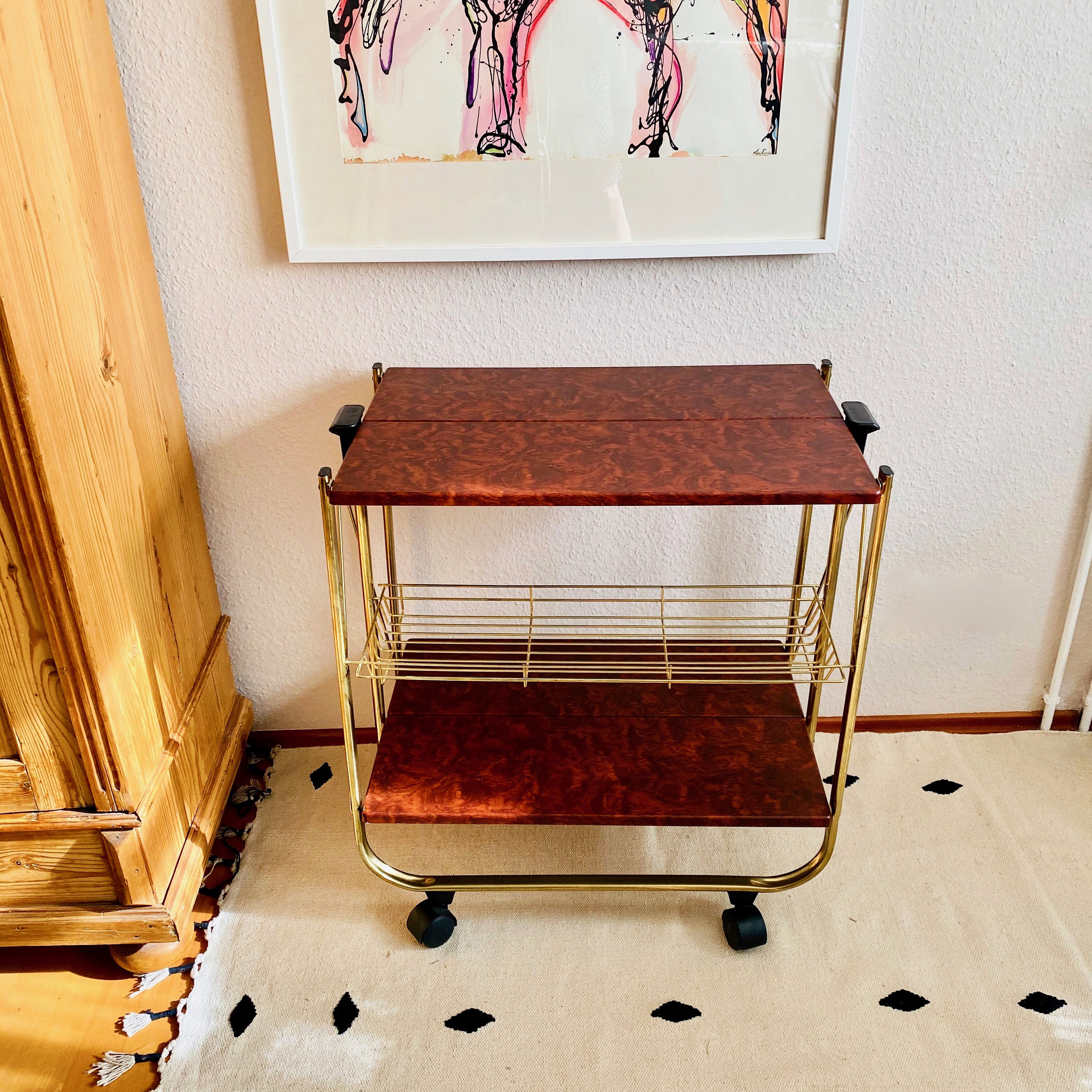 Antique German Tea Cart - Etsy