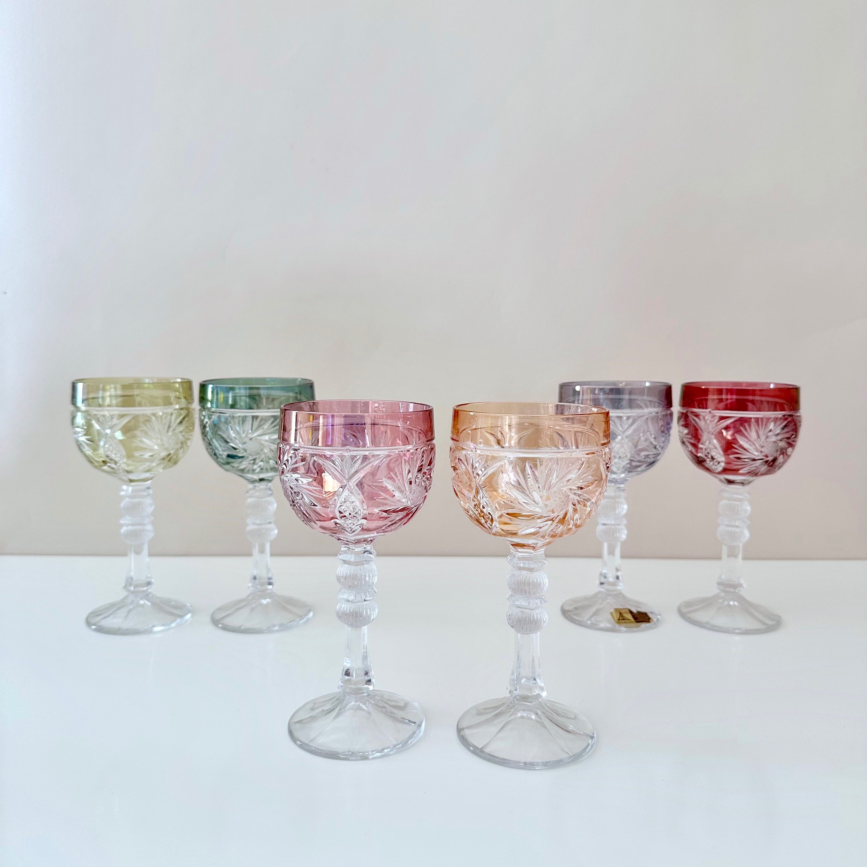Lead crystal glasses - Etsy 日本