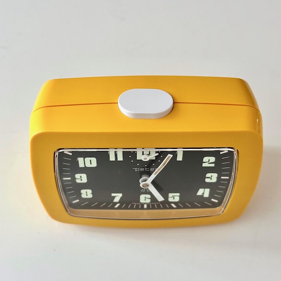 Yellow Alarm Clock, 1970s 