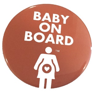 Baby on Board Pregnancy Pin