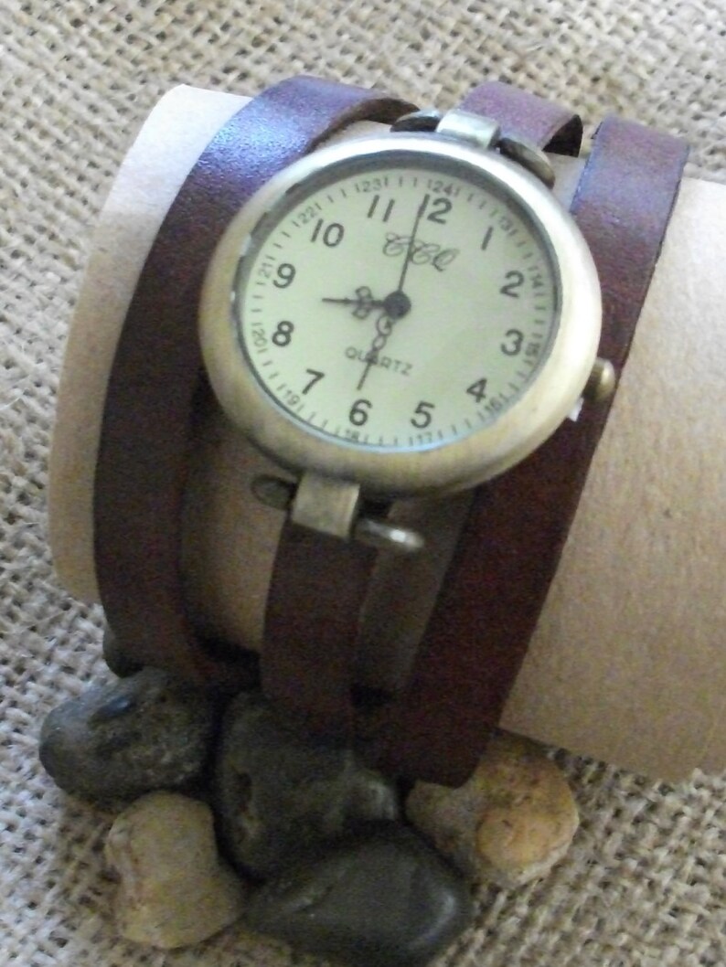 Wrap Leather Watch for Women. Women's Watches. Wrap Watch Etsy
