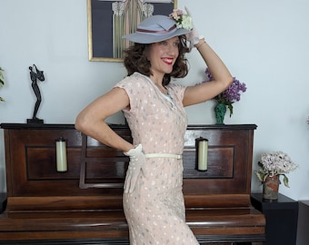 Vintage 1950s cotton dress - super vearable