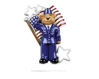 personalized air force teddy bear